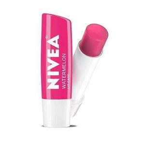 NIVEA Watermelon Lip Care - Protector Labial - Sabor Watermelon - Tamaño 0.68 Onz